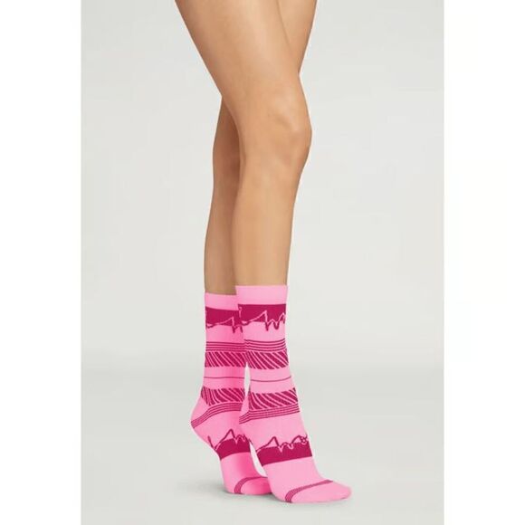 NWT Wolford Paige Socks Pink L 2 Pairs set - Picture 2 of 7